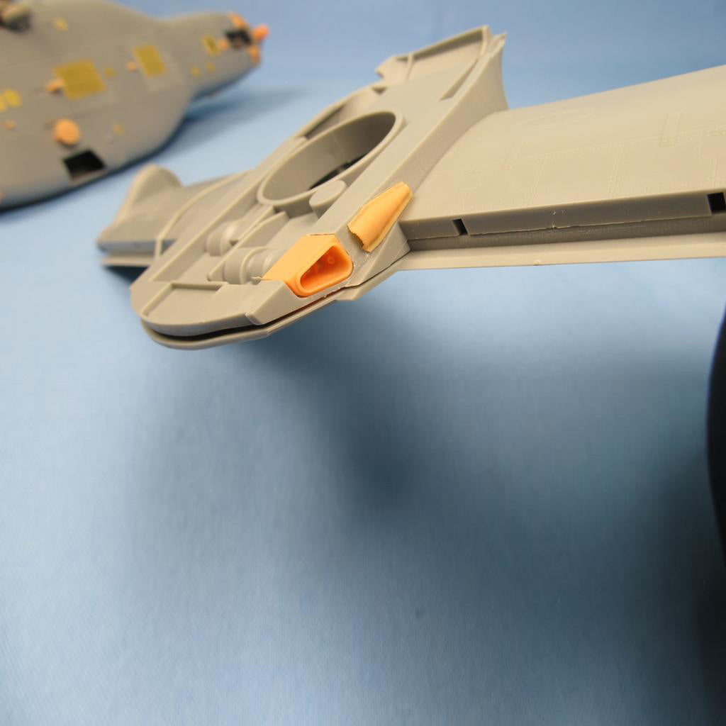 Bell MV-22 Osprey, Exterior Details (Resin, 3D-Printed) Scale 1:48 (Recommended for kit: HobbyBoss) Metallic Details MDR48218 - For Aircraft Models Kits