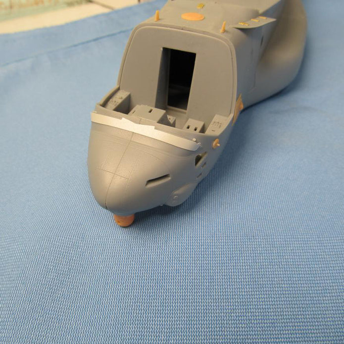 Bell MV-22 Osprey, Exterior Details (Resin, 3D-Printed) Scale 1:48 (Recommended for kit: HobbyBoss) Metallic Details MDR48218 - For Aircraft Models Kits
