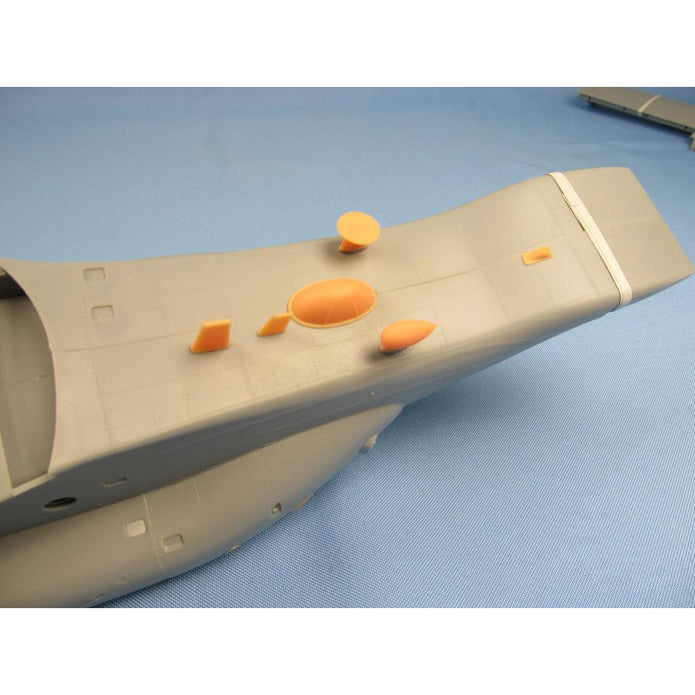 Bell MV-22 Osprey, Exterior Details (Resin, 3D-Printed) Scale 1:48 (Recommended for kit: HobbyBoss) Metallic Details MDR48218 - For Aircraft Models Kits