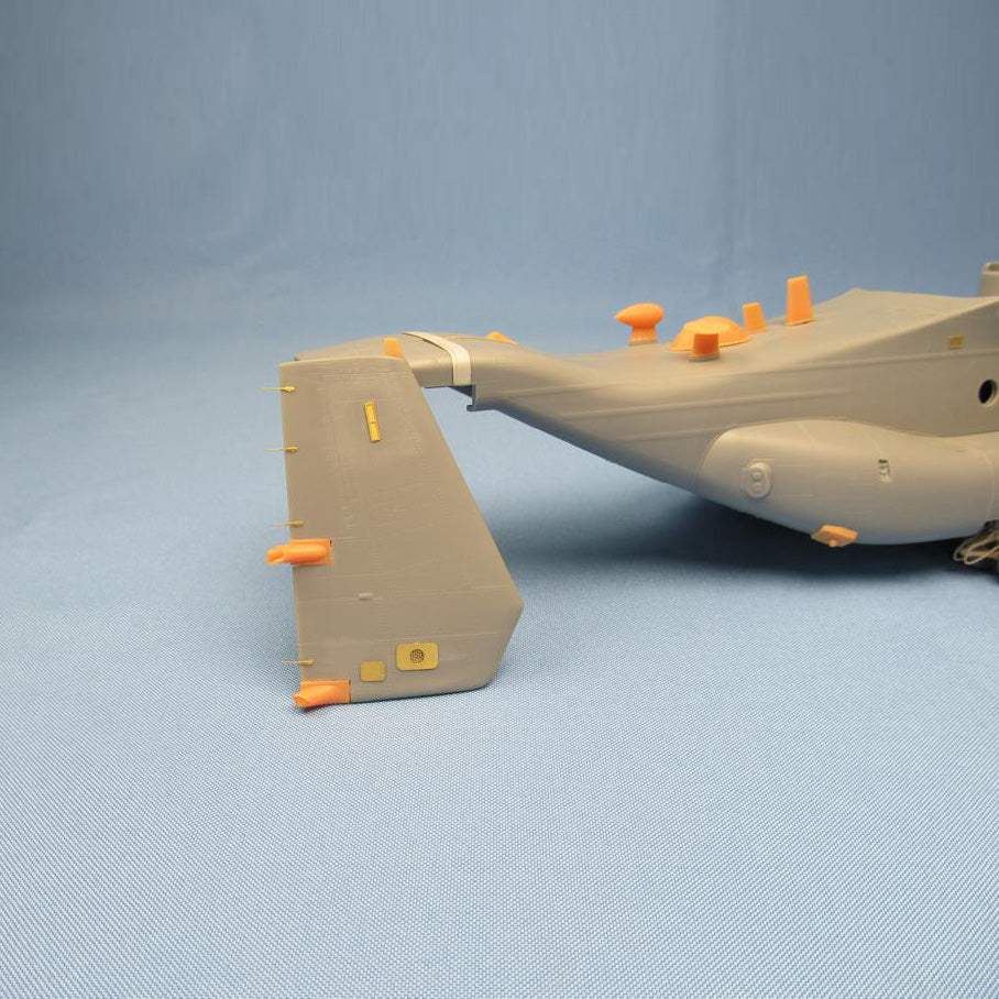 Bell MV-22 Osprey, Exterior Details (Resin, 3D-Printed) Scale 1:48 (Recommended for kit: HobbyBoss) Metallic Details MDR48218 - For Aircraft Models Kits