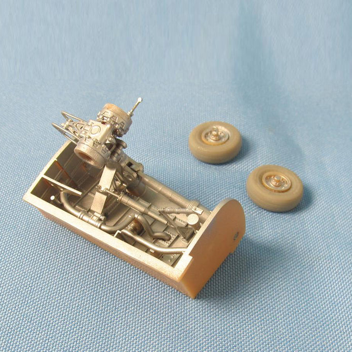 Bell MV-22 Osprey, Landing Gears, Wheel Bays, Wheels (for HobbyBoss) Scale 1:48 Metallic Details MDR48219