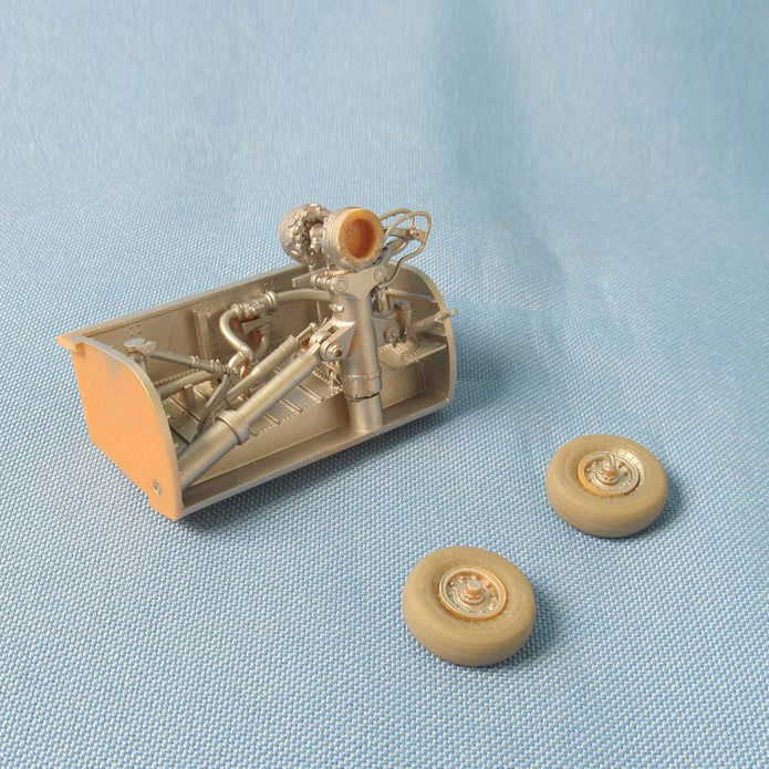 Bell MV-22 Osprey, Landing Gears, Wheel Bays, Wheels (for HobbyBoss) Scale 1:48 Metallic Details MDR48219