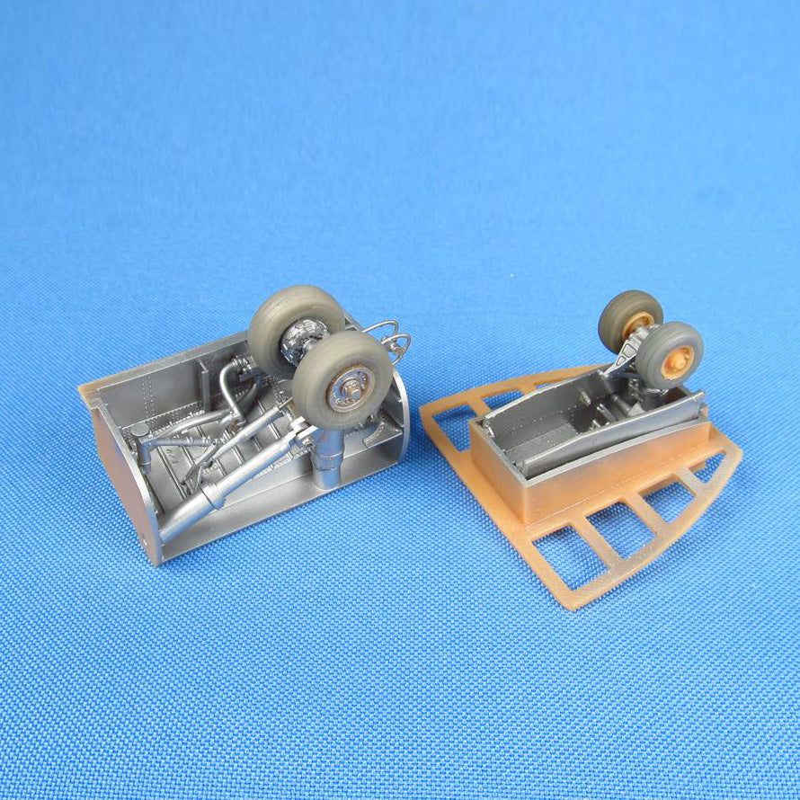 Bell MV-22 Osprey, Landing Gears, Wheel Bays, Wheels (for HobbyBoss) Scale 1:48 Metallic Details MDR48219
