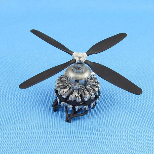 Douglas A-1 Skyraider, Wright R-3350-26WA Engines Detailing set (3D-Printed) Scale 1:48 (Recommended for kit: Tamiya) Metallic Details MDR48221 - For Model Kit Aircraft