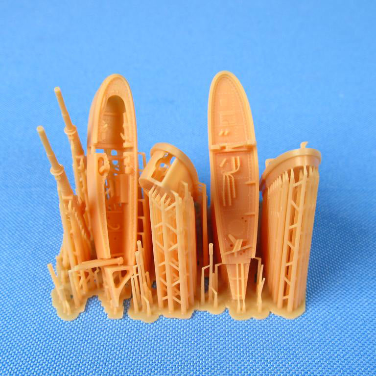Douglas A-1 Skyraider, Wing folded set (for Tamiya) Scale 1:48 Metallic Details MDR48223