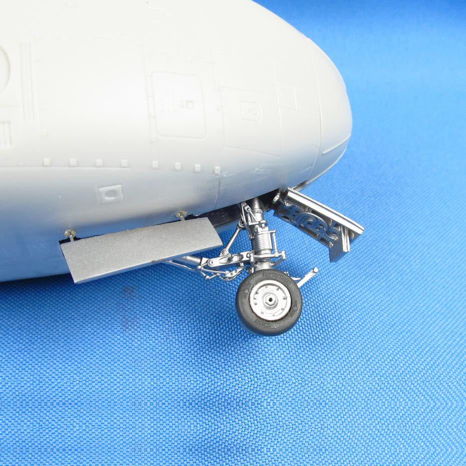 C-2A Greyhound, Landing Gears, Wheel Bays, Wheels (for Kinetic) Scale 1:48 Metallic Details MDR48224