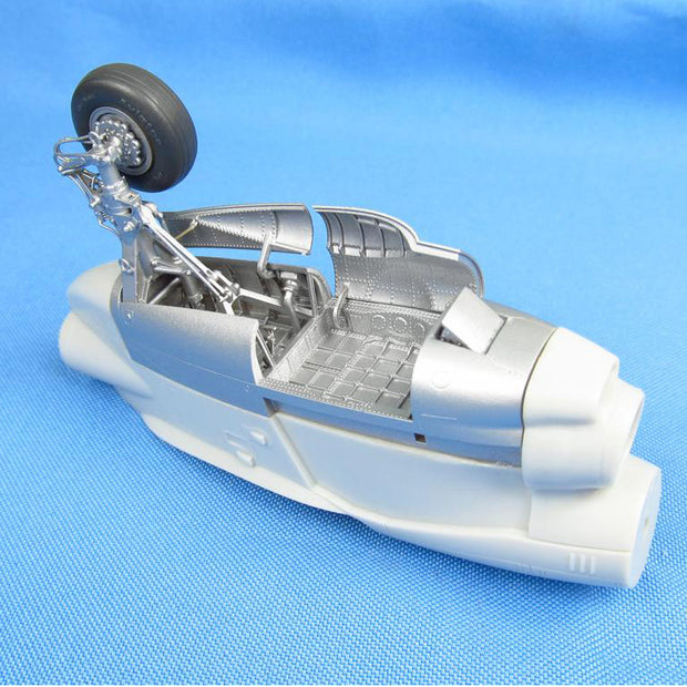 C-2A Greyhound, Landing Gears, Wheel Bays, Wheels (for Kinetic) Scale 1:48 Metallic Details MDR48224