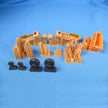 C-2A Greyhound, Landing Gears, Wheel Bays, Wheels (for Kinetic) Scale 1:48 Metallic Details MDR48224