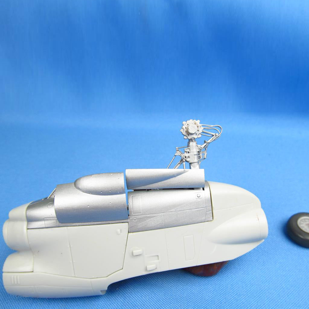 C-2A Greyhound, Landing Gears, Wheel Bays, Wheels (for Kinetic) Scale 1:48 Metallic Details MDR48224