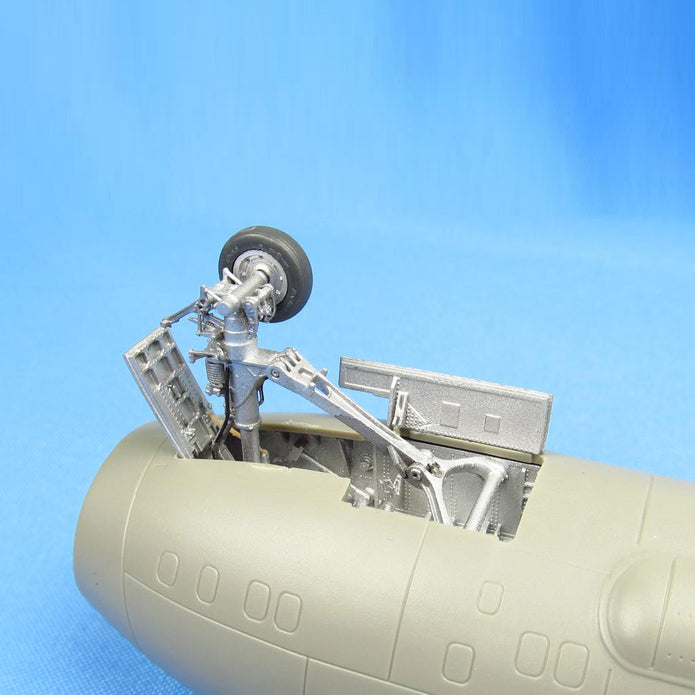 E-2C Hawkeye, Exterior Details, Landing Gears, Wheels (for Italeri, Kinetic) Scale 1:48 Metallic Details MDR48225