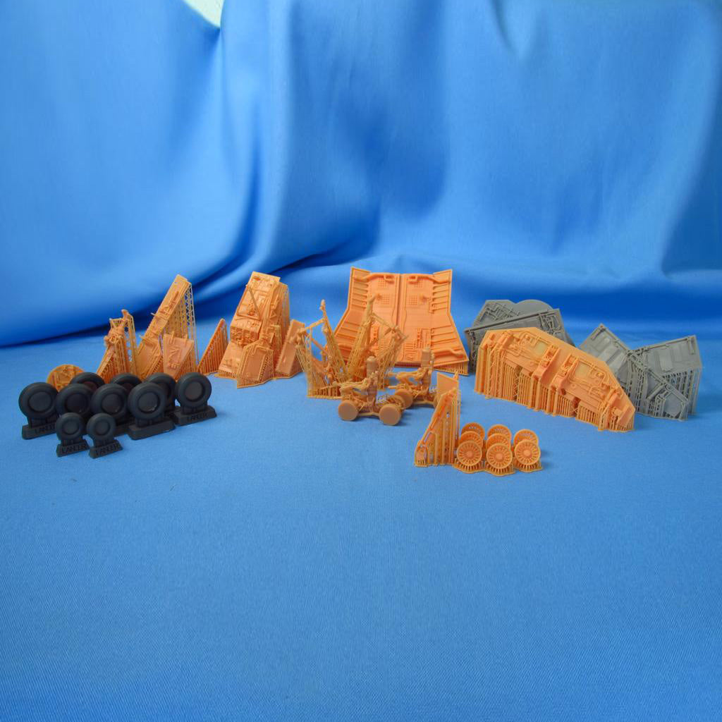 B-1B Lancer, Landing Gears, Wheel Bays, Wheels (for Revell) Scale 1:48 Metallic Details MDR48227