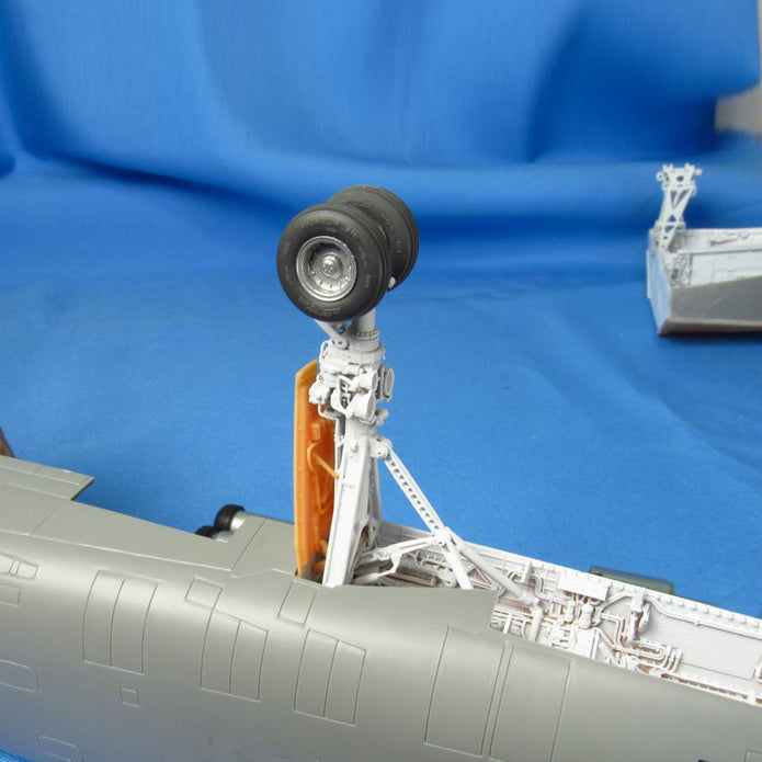 B-1B Lancer, Landing Gears, Wheel Bays, Wheels (for Revell) Scale 1:48 Metallic Details MDR48227