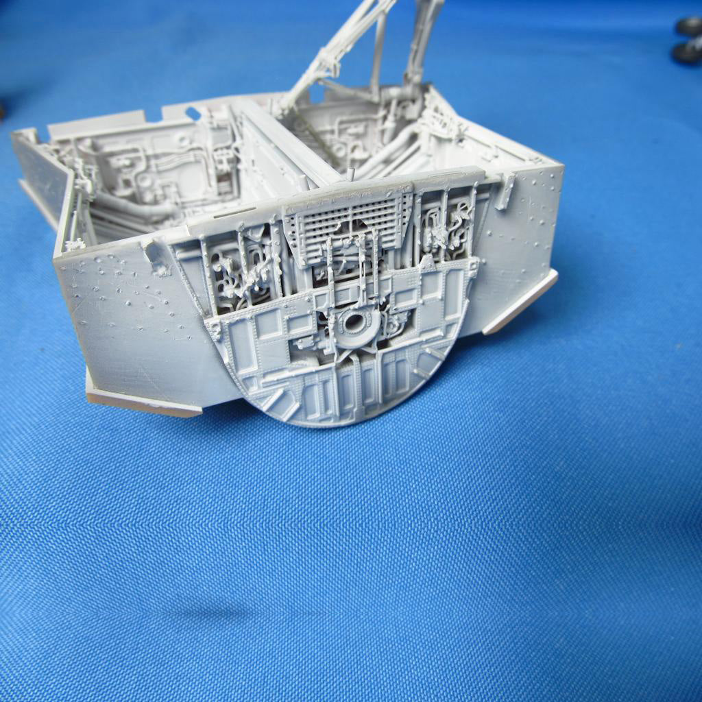 B-1B Lancer, Landing Gears, Wheel Bays, Wheels (for Revell) Scale 1:48 Metallic Details MDR48227