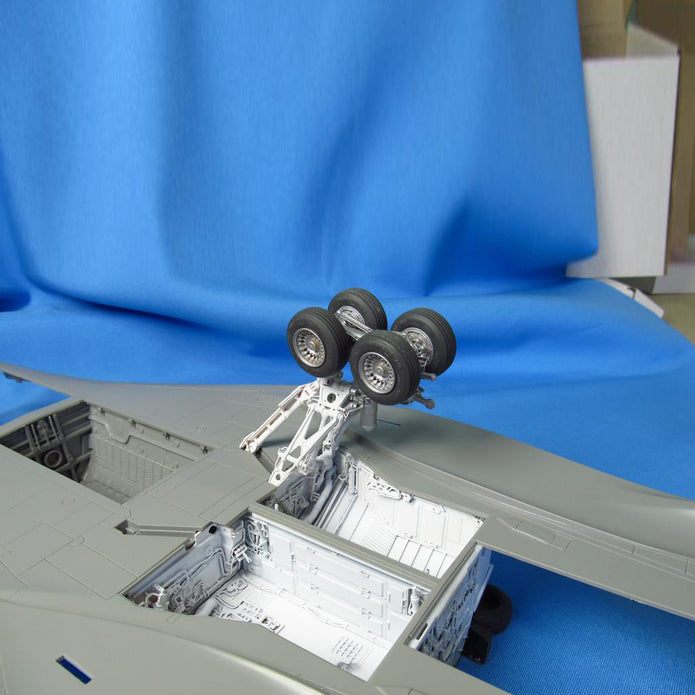 B-1B Lancer, Landing Gears, Wheel Bays, Wheels (for Revell) Scale 1:48 Metallic Details MDR48227