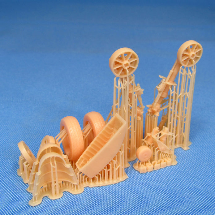 A-1 Skyraider, Landing Gears, Wheels (for Tamiya) Scale 1:48 Metallic Details MDR48229