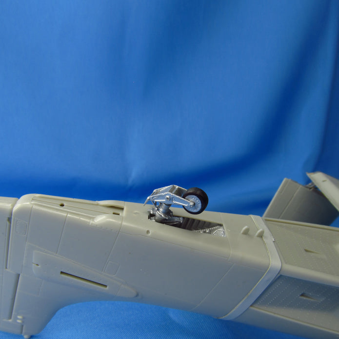 A-1 Skyraider, Landing Gears, Wheels (for Tamiya) Scale 1:48 Metallic Details MDR48229