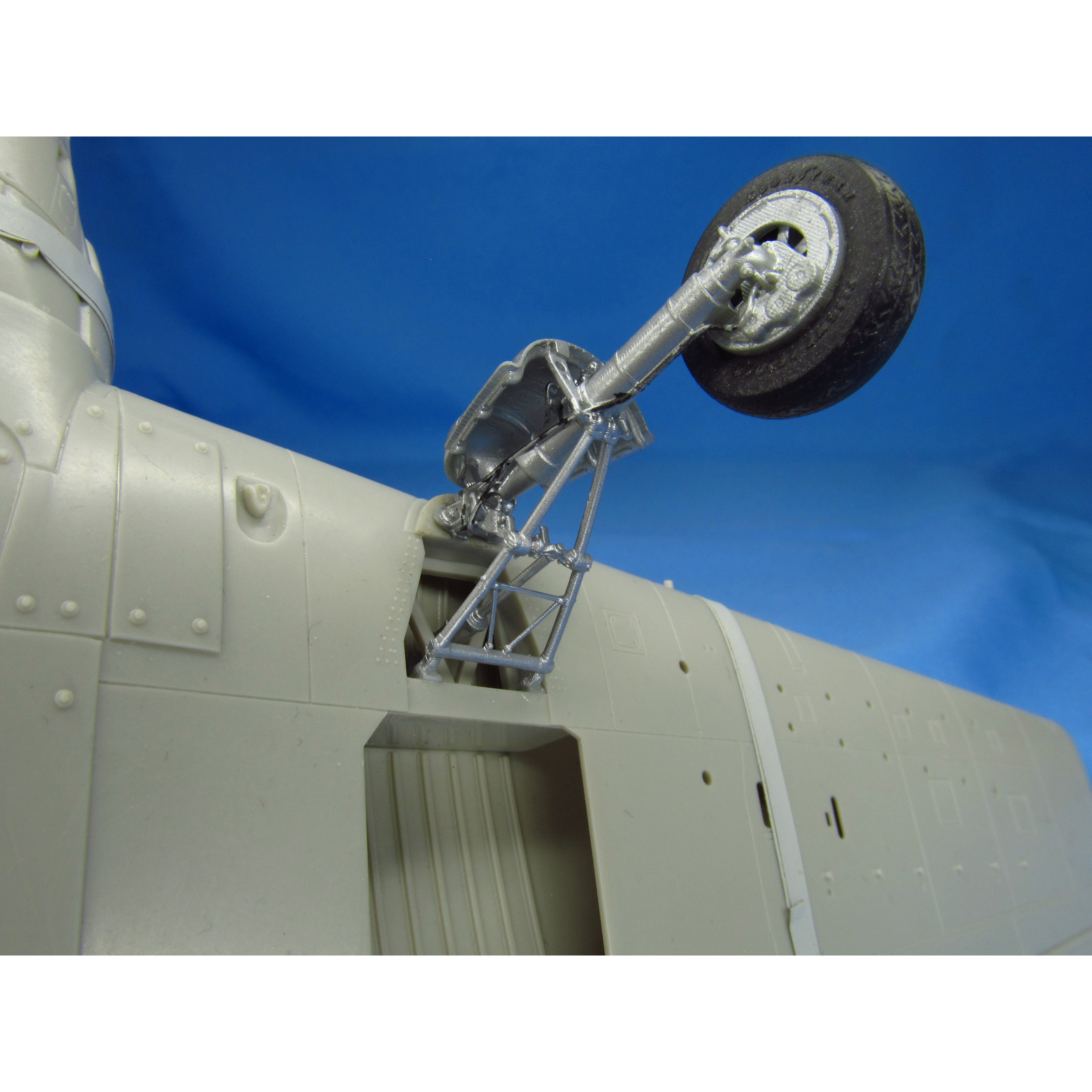 A-1 Skyraider, Landing Gears, Wheels (for Tamiya) Scale 1:48 Metallic Details MDR48229