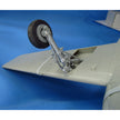 A-1 Skyraider, Landing Gears, Wheels (for Tamiya) Scale 1:48 Metallic Details MDR48229