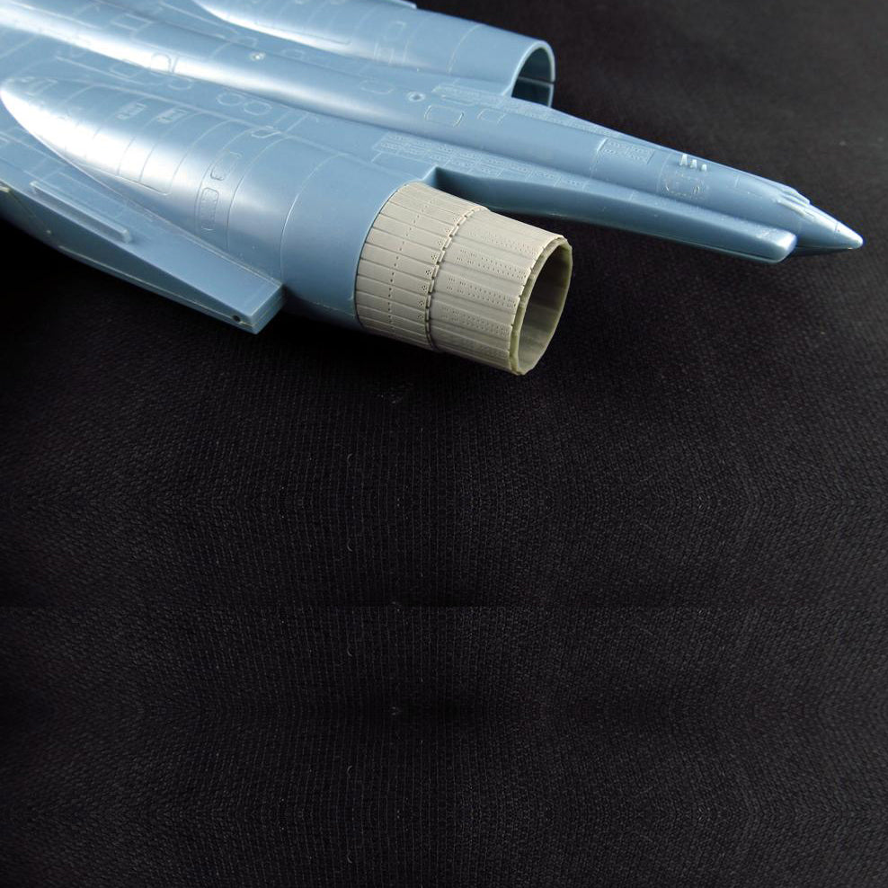 Sukhoi Su-27, Jet Nozzles Detailing set (Resin) Scale 1:48 (Recommended for kit: Academy) Metallic Details MDR4822 - For Aircraft Model Kits