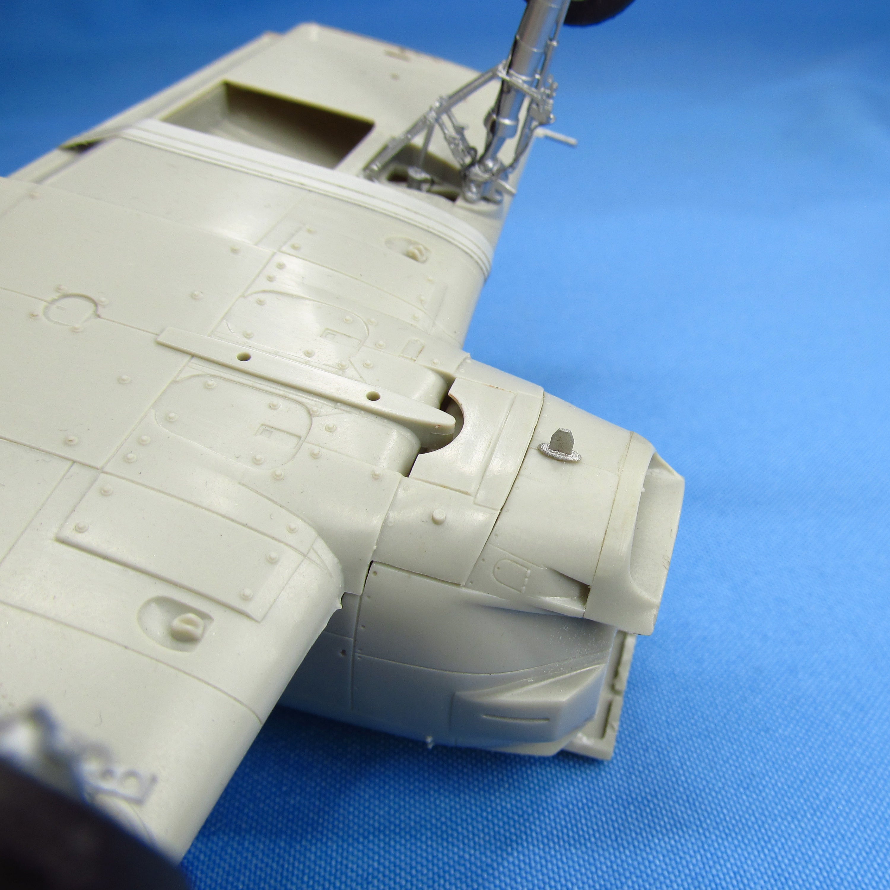 Douglas A-1 Skyraider, Exterior Details set (3D-Printed) Scale 1:48 (Recommended for kit: Tamiya) Metallic Details MDR48230 - For Aircraft Kit Model