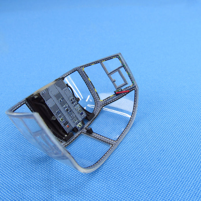 Bell Boeing V-22 Osprey, 3D-printed parts and Color Printing for Detailing of Cockpit Interior Elements and 2 Pilot Seats (for HobbyBoss) Scale 1:48 Metallic Details MDR48237