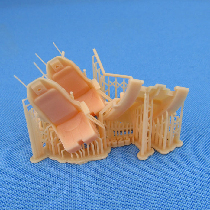 Bell Boeing V-22 Osprey, 3D-printed parts and Color Printing for Detailing of Cockpit Interior Elements and 2 Pilot Seats (for HobbyBoss) Scale 1:48 Metallic Details MDR48237