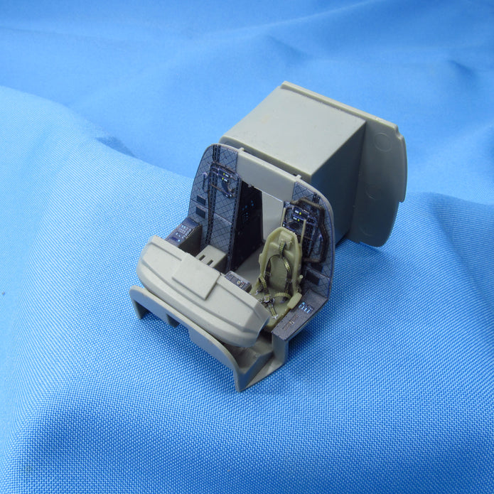 Bell Boeing V-22 Osprey, 3D-printed parts and Color Printing for Detailing of Cockpit Interior Elements and 2 Pilot Seats (for HobbyBoss) Scale 1:48 Metallic Details MDR48237