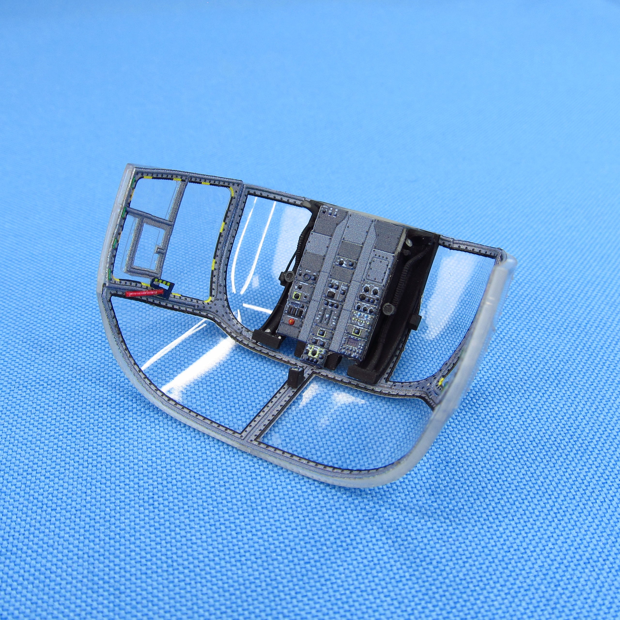 Bell Boeing V-22 Osprey, 3D-printed parts and Color Printing for Detailing of Cockpit Interior Elements and 2 Pilot Seats (for HobbyBoss) Scale 1:48 Metallic Details MDR48237