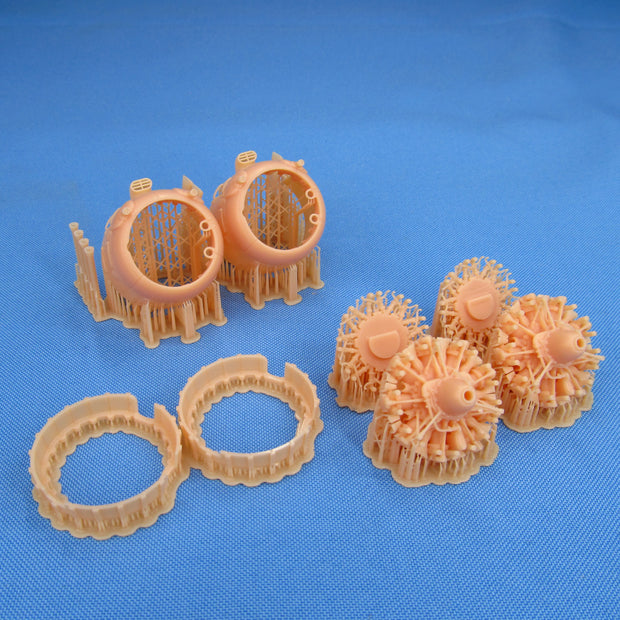 Bristol Blenheim, Cowlings and Engines (3D-Printed) Scale 1:48 (Recommended for kit: Airfix) Metallic Details MDR48238 - For Aircraft Kit Model