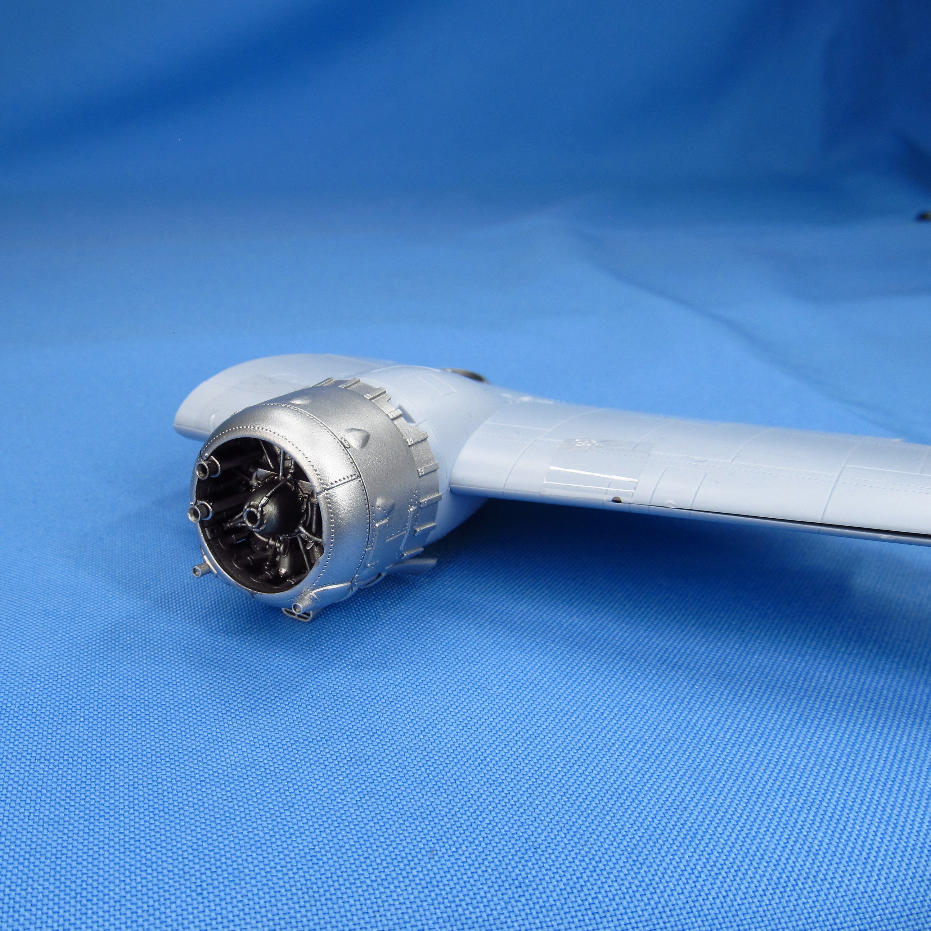Bristol Blenheim, Cowlings and Engines (3D-Printed) Scale 1:48 (Recommended for kit: Airfix) Metallic Details MDR48238 - For Aircraft Kit Model