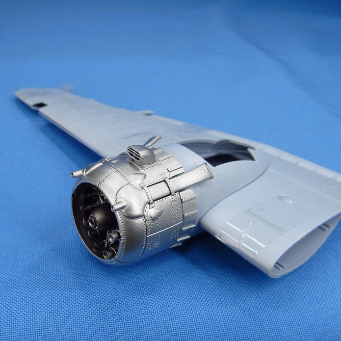 Bristol Blenheim, Cowlings and Engines (3D-Printed) Scale 1:48 (Recommended for kit: Airfix) Metallic Details MDR48238 - For Aircraft Kit Model