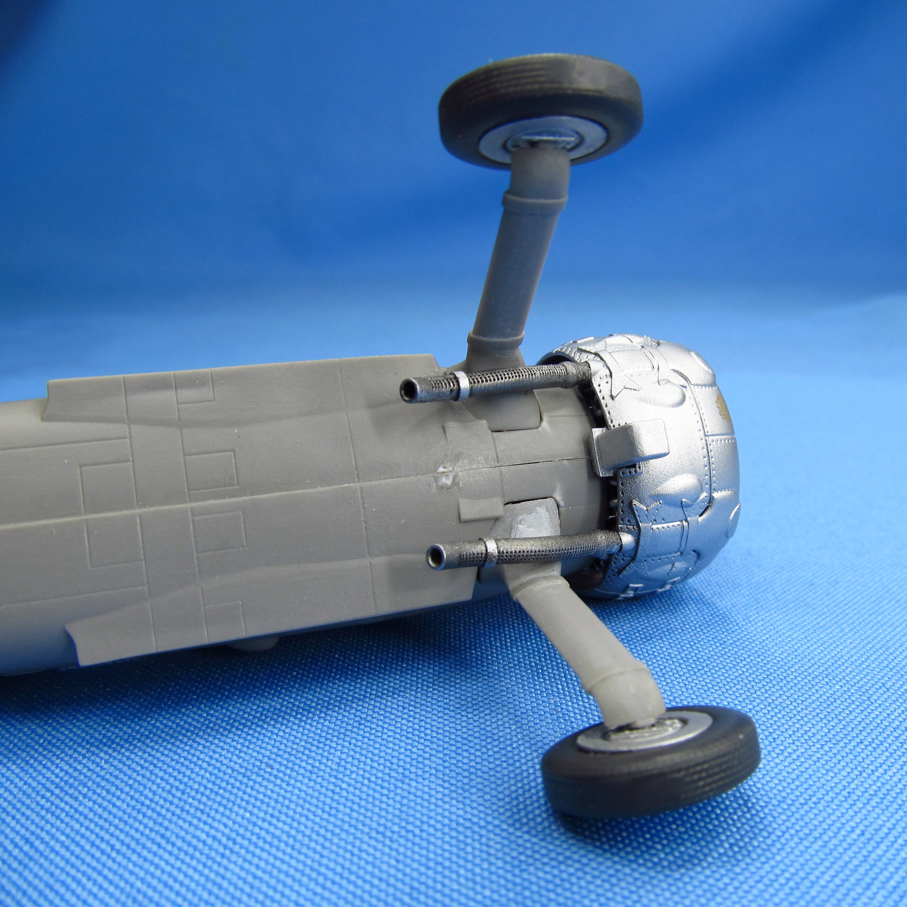 Gloster Gladiator, Cowling and Engines (3D-Printed) Scale 1:48 (Recommended for kit: Roden, Merit International, I Love Kit) Metallic Details MDR48239 - For Model Aircraft Kits