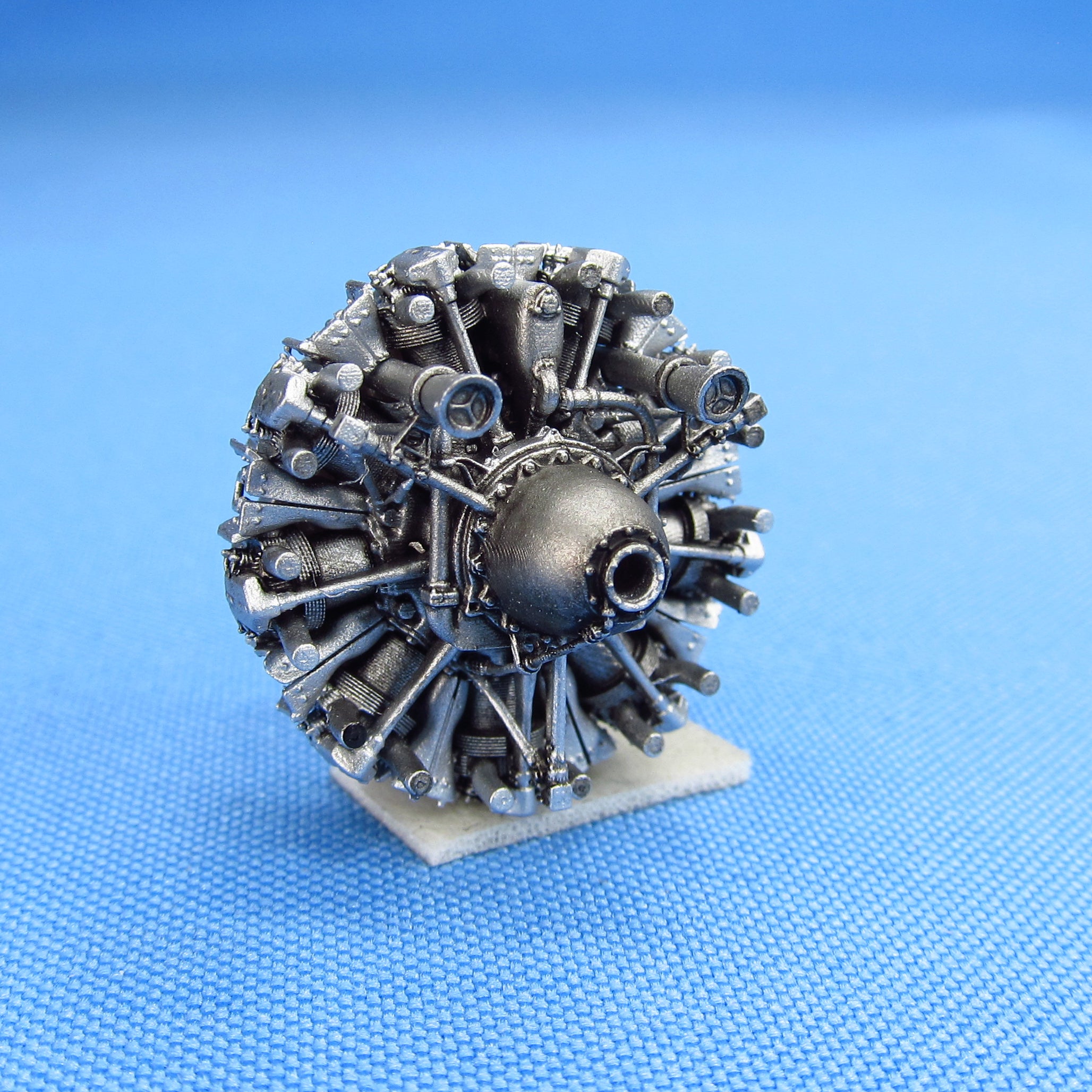 Gloster Gladiator, Cowling and Engines (3D-Printed) Scale 1:48 (Recommended for kit: Roden, Merit International, I Love Kit) Metallic Details MDR48239 - For Model Aircraft Kits