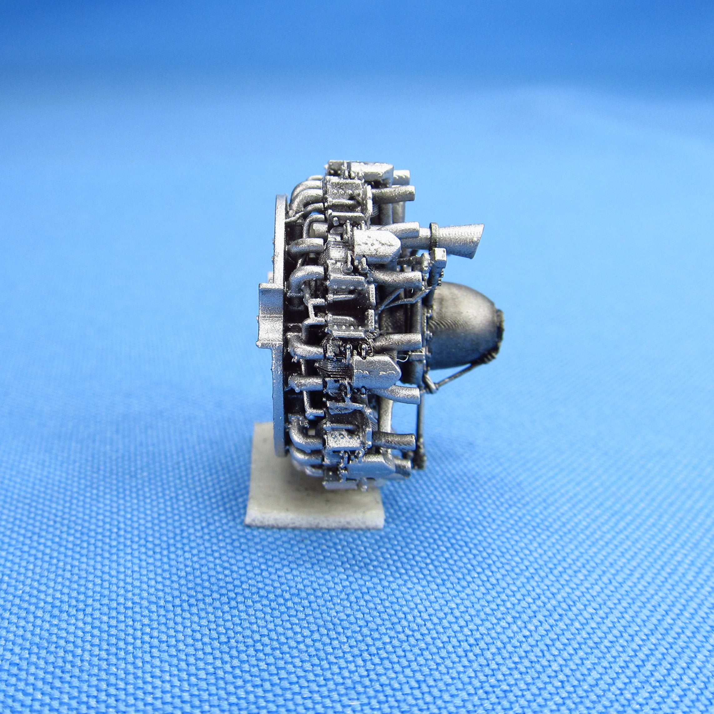 Gloster Gladiator, Cowling and Engines (3D-Printed) Scale 1:48 (Recommended for kit: Roden, Merit International, I Love Kit) Metallic Details MDR48239 - For Model Aircraft Kits
