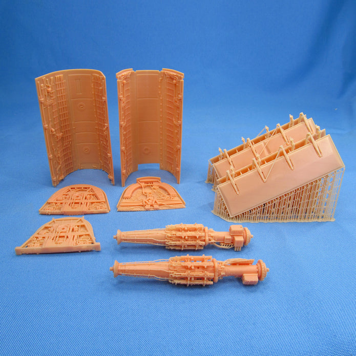 Rockwell B-1B Lancer, Front Bomb Bays 3D-printed (for Revell) Scale 1:48 Metallic Details MDR48240