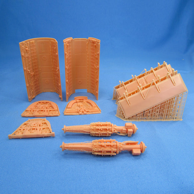 Rockwell B-1B Lancer, Front Bomb Bays 3D-printed (for Revell) Scale 1:48 Metallic Details MDR48240