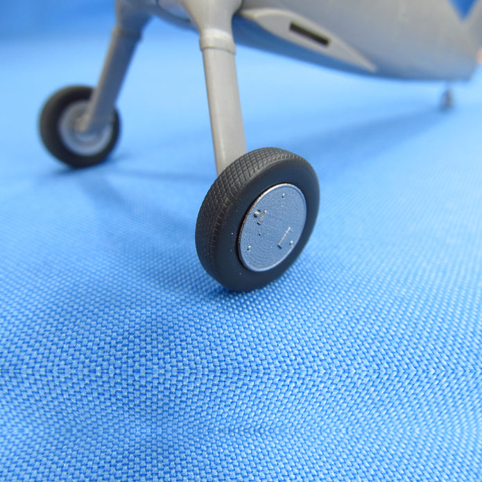 Gloster Gladiator, Exterior - Cowling, Engine, Radiator, Guns, Wheels, Propeller (Resin, 3D-Printed) Scale 1:48 (Recommended for kit: Roden, Merit International, I Love Kit) Metallic Details MDR48241 - For Aircraft Model Kits