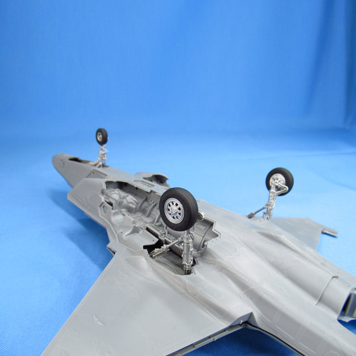 F-35 A Lightning II, Landing Gears, Wheels (for Tamiya) Scale 1:48 Metallic Details MDR48245
