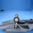 F-35 A Lightning II, Landing Gears, Wheels (Meng Model) (for Meng Model) Scale 1:48 Metallic Details MDR48246