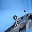 F-35 A Lightning II, Landing Gears, Wheels (Meng Model) (for Meng Model) Scale 1:48 Metallic Details MDR48246