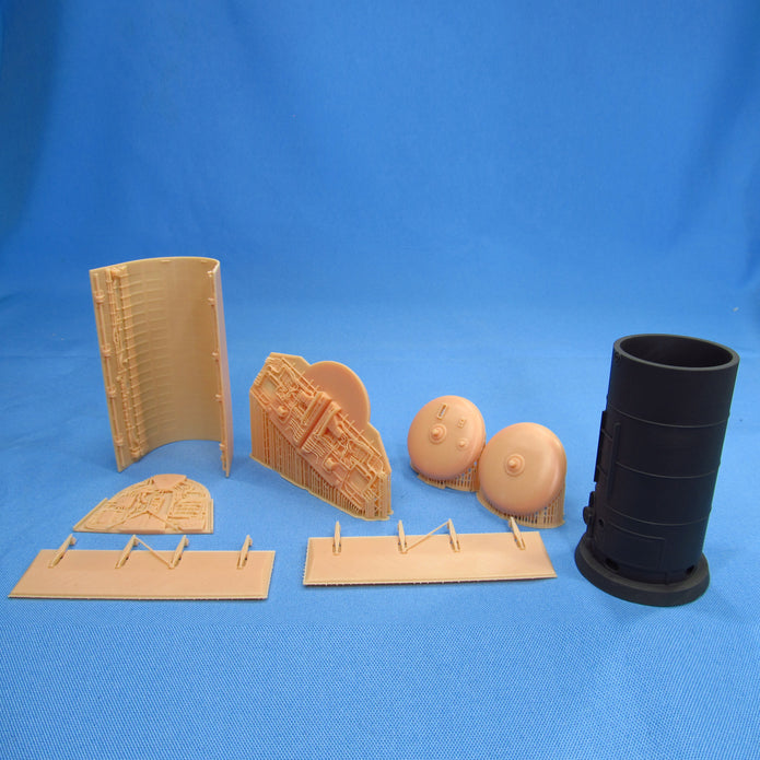 B-1B Lancer, Rear Bomb Bay 3D-printed (for Revell) Scale 1:48 Metallic Details MDR48248