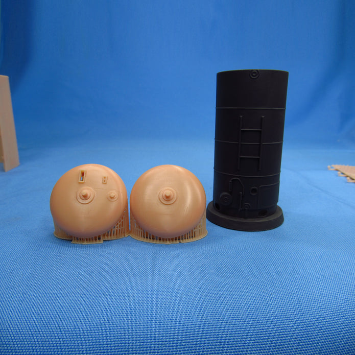 B-1B Lancer, Rear Bomb Bay 3D-printed (for Revell) Scale 1:48 Metallic Details MDR48248