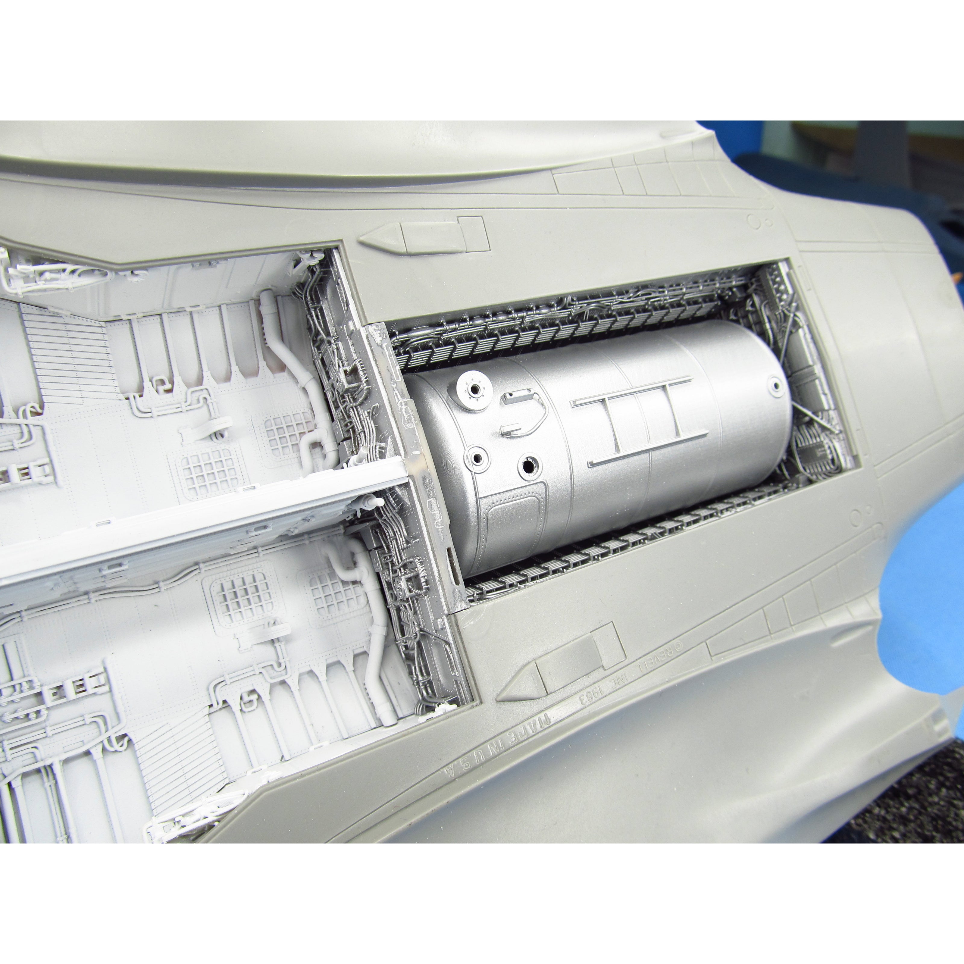 B-1B Lancer, Bomb Bays 3D-printed (for Revell) Scale 1:48 Metallic Details MDR48249