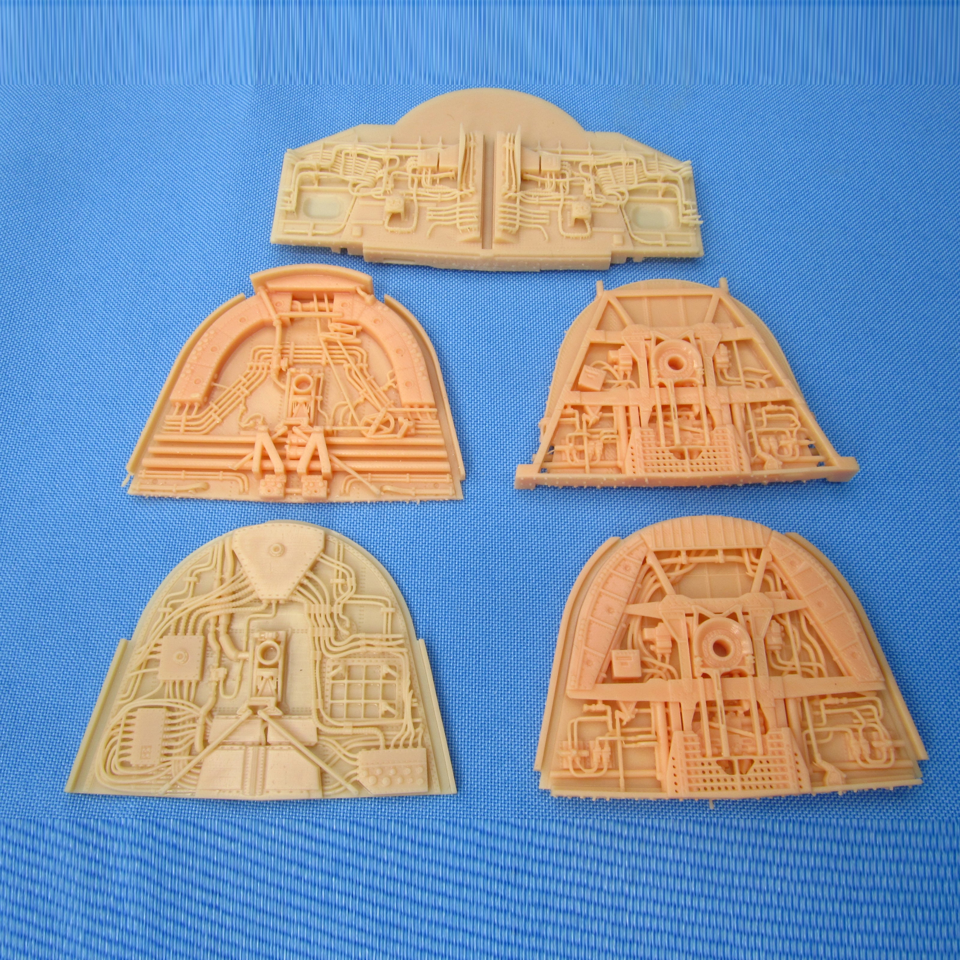 B-1B Lancer, Bomb Bays 3D-printed (for Revell) Scale 1:48 Metallic Details MDR48249