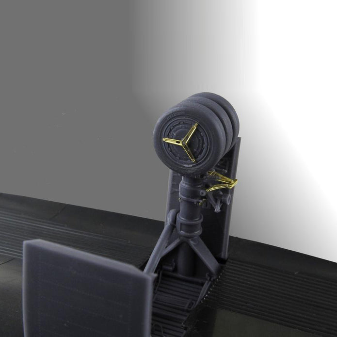 SR-71 Blackbird, Landing Gears (for Testors/Italeri) Scale 1:48 Metallic Details MDR4824