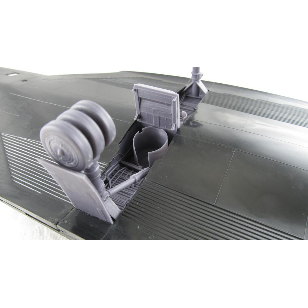 SR-71 Blackbird, Landing Gears (for Testors/Italeri) Scale 1:48 Metallic Details MDR4824