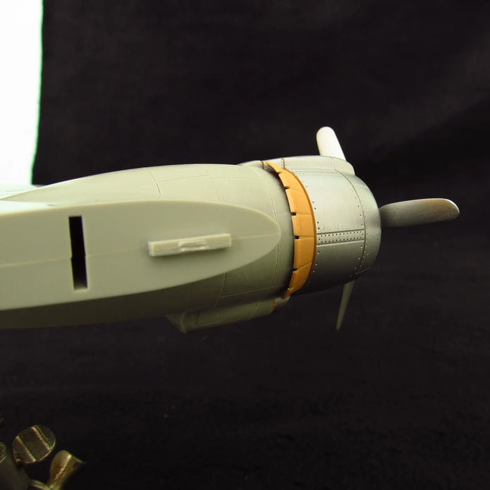 PV-1 Ventura, Cowlings, Propeller and Engines Detailing set (3D-Printed) Scale 1:48 (Recommended for kit: Revell, Academy) Metallic Details MDR48252 - For Aircraft Kit Model