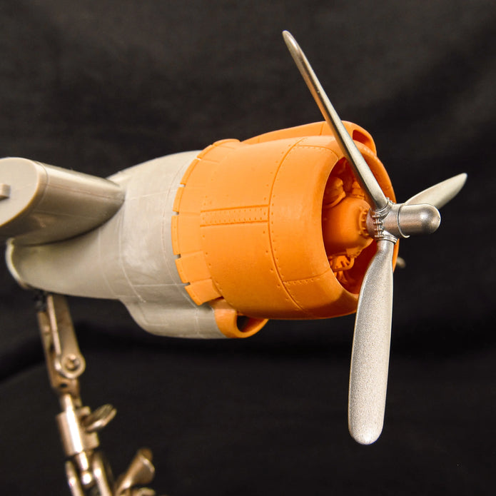 PV-1 Ventura, Cowlings, Propeller and Engines Detailing set (3D-Printed) Scale 1:48 (Recommended for kit: Revell, Academy) Metallic Details MDR48252 - For Aircraft Kit Model