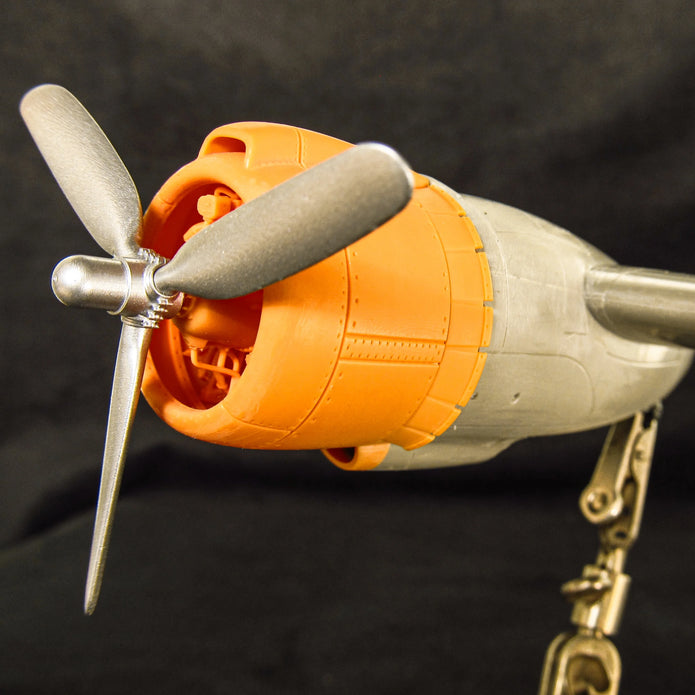 PV-1 Ventura, Cowlings, Propeller and Engines Detailing set (3D-Printed) Scale 1:48 (Recommended for kit: Revell, Academy) Metallic Details MDR48252 - For Aircraft Kit Model