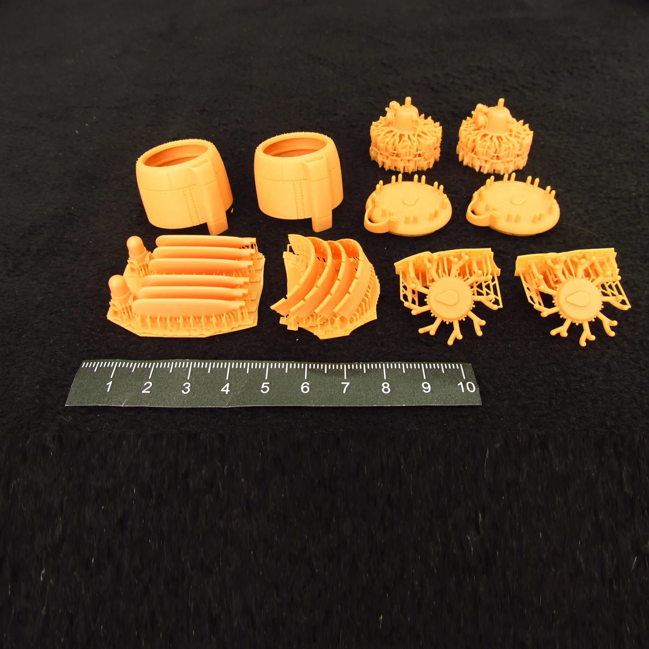 PV-1 Ventura, Cowlings, Propeller and Engines Detailing set (3D-Printed) Scale 1:48 (Recommended for kit: Revell, Academy) Metallic Details MDR48252 - For Aircraft Kit Model